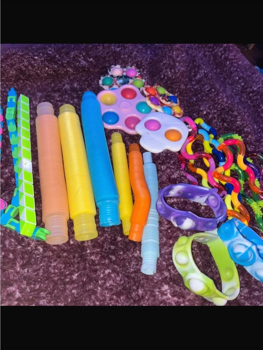 Mystery Kids Fidget Toy Box - Multi-Color Sensory Set